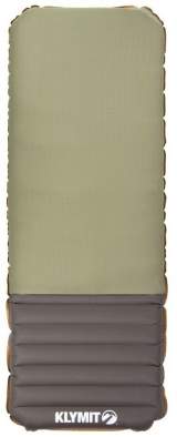 Надувной коврик Klymit KLYMOLOFT REGULAR, зелёно-серый