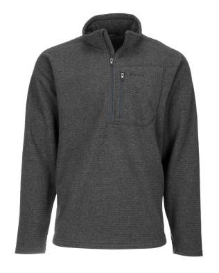 Пуловер Simms Rivershed Sweater Quarter Zip '20, Carbon