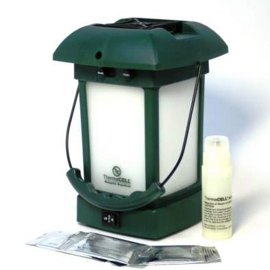 Лампа противомоскитная ThermaCell Outdoor Lantern (комплект: 1 прибор + 1 газовый картридж + 3 пластины)