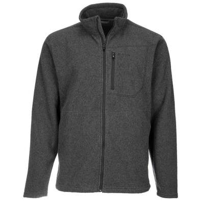 Пуловер Simms Rivershed Full Zip '20, Carbon