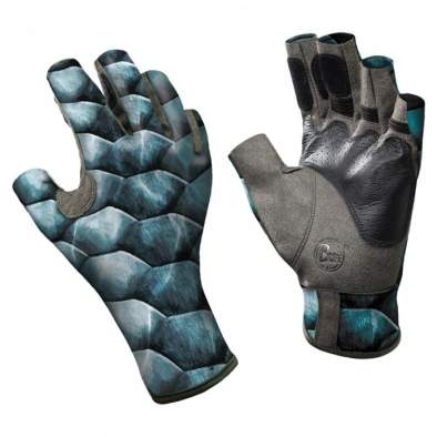Перчатки рыболовные Buff Angler Gloves, Scales