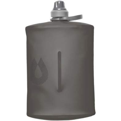 Мягкая фляга для воды HydraPak STOW 1L, серый