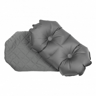 Подушка надувная Klymit Pillow Luxe Grey, серый