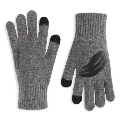 Перчатки Simms Wool Full Finger Glove, Steel