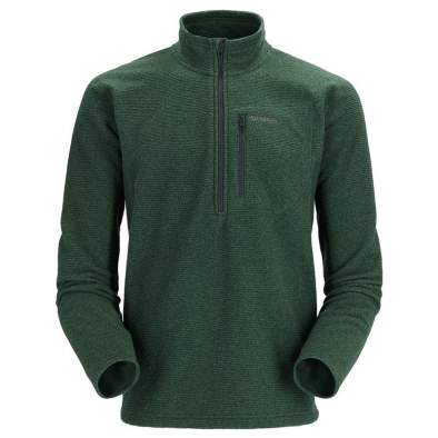 Пуловер Simms Rivershed Sweater Quarter Zip '20, Forest