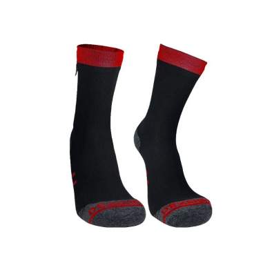 Водонепроницаемые носки Dexshell Running Lite с красными полосками