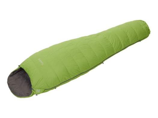 Спальный мешок BASK TREKKING V2-XL, зелёный-серый, Right