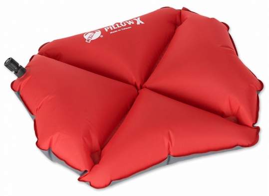 Надувная подушка Klymit Pillow X, красный