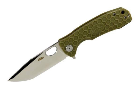 Нож Honey Badger Tanto D2 L, зелёный