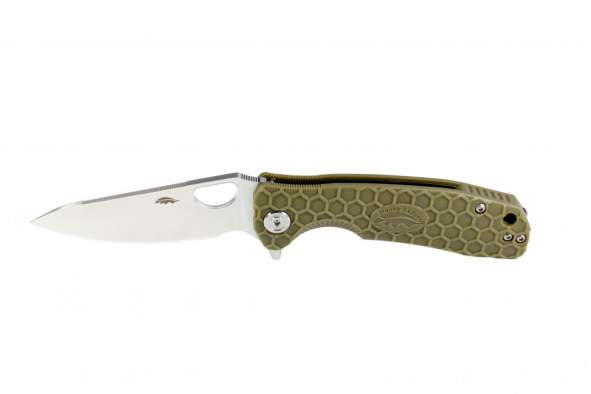 Нож Honey Badger Leaf L, зелёный