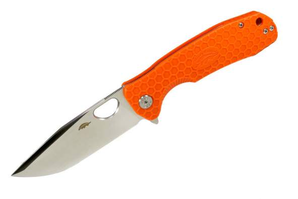 Нож Honey Badger Tanto D2 L, оранжевый