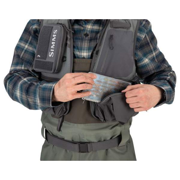 Simms Freestone Fishing Vest, Pewter