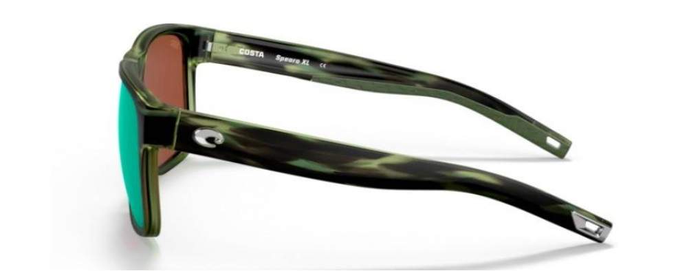Costa Spearo, Green Mirror 580P, Matte Reef Frame