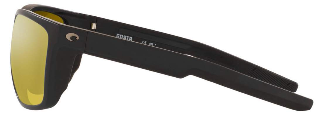 Costa Ferg Sunrise Silver Mirror 580G, Matte Black Frame