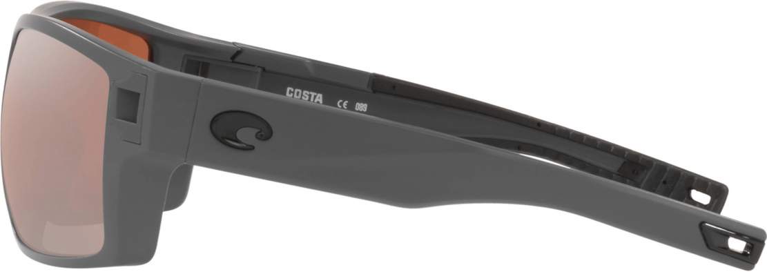 Costa Diego, Copper Silver Mirror 580P, Matte Gray Frame