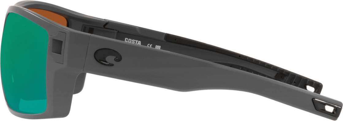 Costa Diego, Green Mirror 580P, Matte Gray Frame