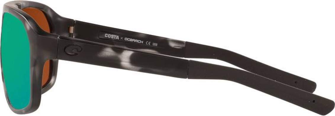 Costa Switchfoot, Green Mirror 580P, Ocearch Matte Tiger Shark Frame