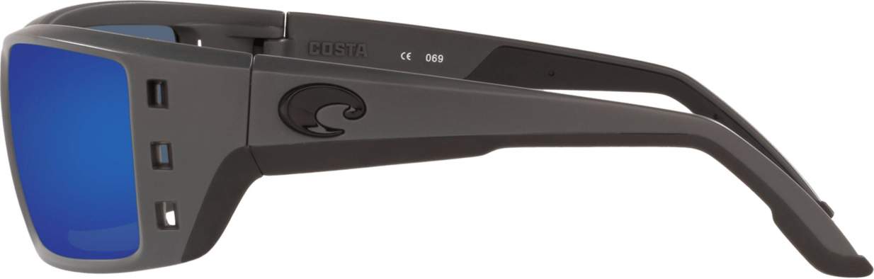 Costa Permit, Blue Mirror 580P, Matte Gray Frame