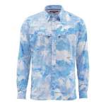 Simms Intruder BiComp LS Shirt, Cloud Camo Blue