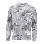 Simms SolarFlex Hoody - Print, Cloud Camo Grey