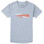 Sitka Logo Tee SS New, Heather Grey