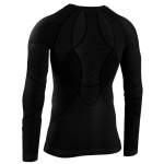 X-BIONIC® APANI® 4.0 MERINO SHIRT ROUND NECK LG, Black
