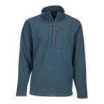 Simms Rivershed Sweater Quarter Zip '20, Dark Moon