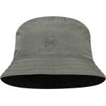 Buff Travel Bucket Hat, Black-Grey