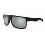 Costa Half Moon, Gray Silver Mirrow 580P, Ocearch Matte Tiger Shark Frame