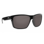 Costa Slack Tide, Gray 580P, Shiny Black Frame