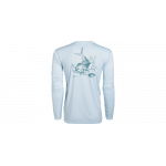 Costa TECHNICAL DORADO LS SHIRT, Light Blue