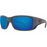 Costa Blackfin Blue Mirror 580P, Matte Gray Frame