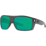 Costa Diego, Green Mirror 580P, Matte Gray Frame