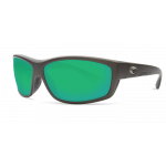 Costa Saltbreak Green Mirror 580P, Steel Gray Metallic Frame