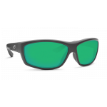 Costa Saltbreak Green Mirror 580P, Steel Gray Metallic Frame