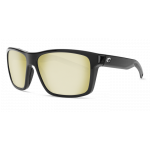 Costa Slack Tide Sunrise Silver Mirror 580P, Shiny Black Frame