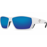 Costa Tuna Alley, Blue Mirror 580P, White Frame