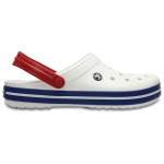 CROCS Crocband White-Blue Jean