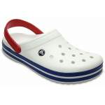 CROCS Crocband White-Blue Jean