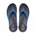 CROCS LiteRide Flip Vivid Blue-Almost White