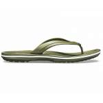 CROCS Crocband Flip Army Green-White