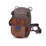 Fishpond San Juan Vertical Chest Pack, Sand/Saddle Brown