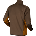 Harkila Borr Hybrid Fleece, Slate Brown-Rustique Clay