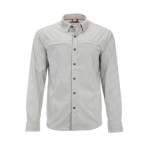 Simms BugStopper LS Shirt, Sterling Morada Plaid