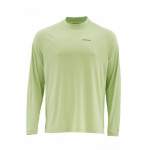 Футболка Simms Solarflex LS Crewneck - Graphic Print, Record Light Green