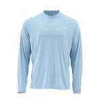 Футболка Simms Solarflex LS Crewneck Solid, Light Blue