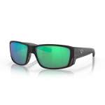 Costa Tuna Alley Pro Green Mirror 580G, Matte Black