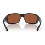 Costa Tuna Alley Pro Green Mirror 580G, Matte Black