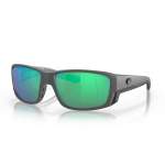 Costa Tuna Alley Pro Green Mirror 580G, Matte Gray