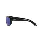Costa Mag Bay Blue Mirror 580P, Shiny Black